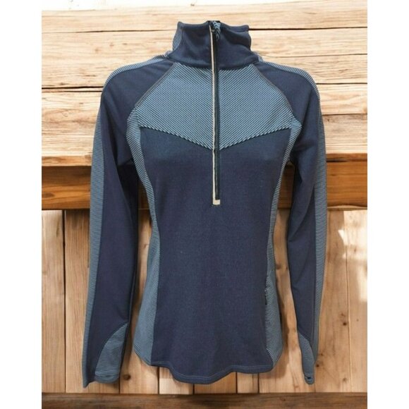 Athleta Womens Black Half-Zip Lightweight Jacket XXS - Picture 1 of 9